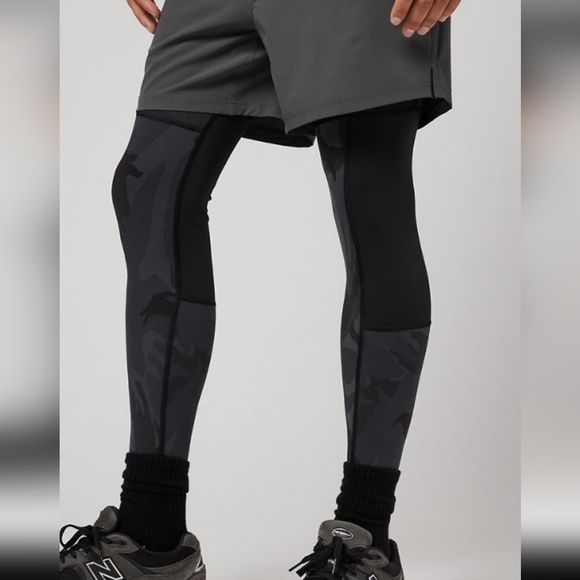 Mens American Eagle 24/7 Printed Active Leggings - Picture 3 of 6